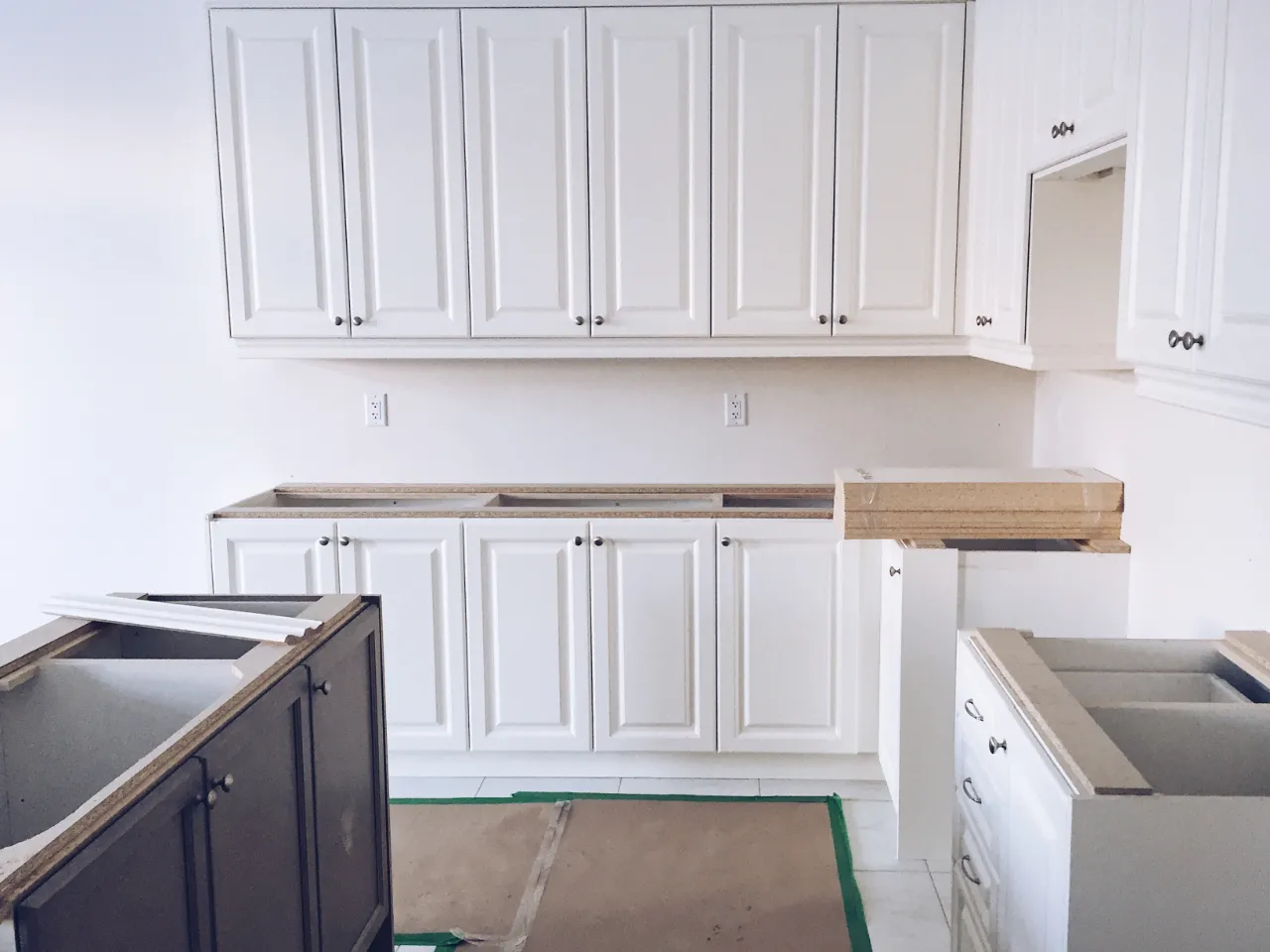 Interior carpentry and trim work on a Connecticut home
