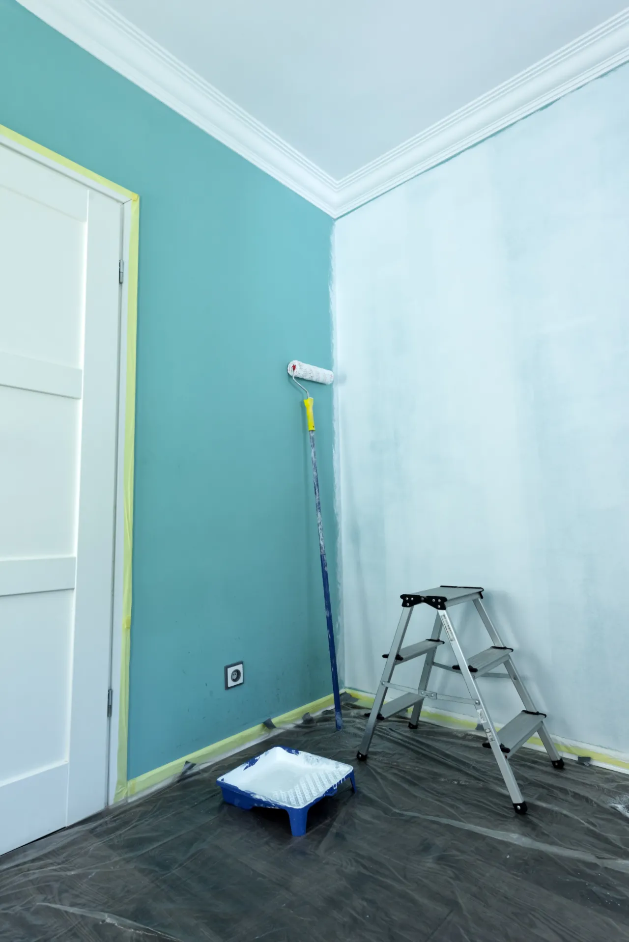Trim painting in Connecticut