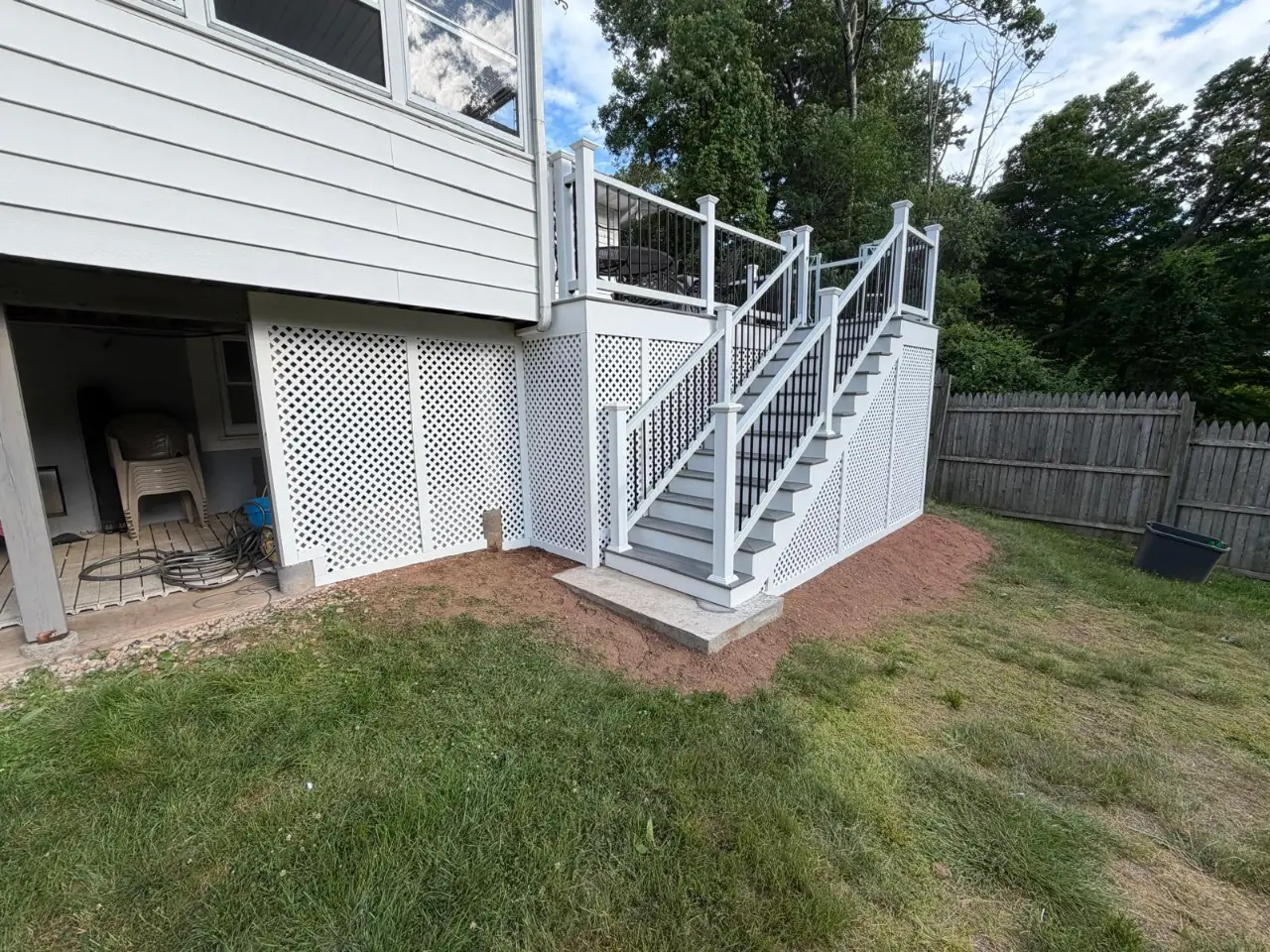 Deck building by Fish General Construction in Connecticut