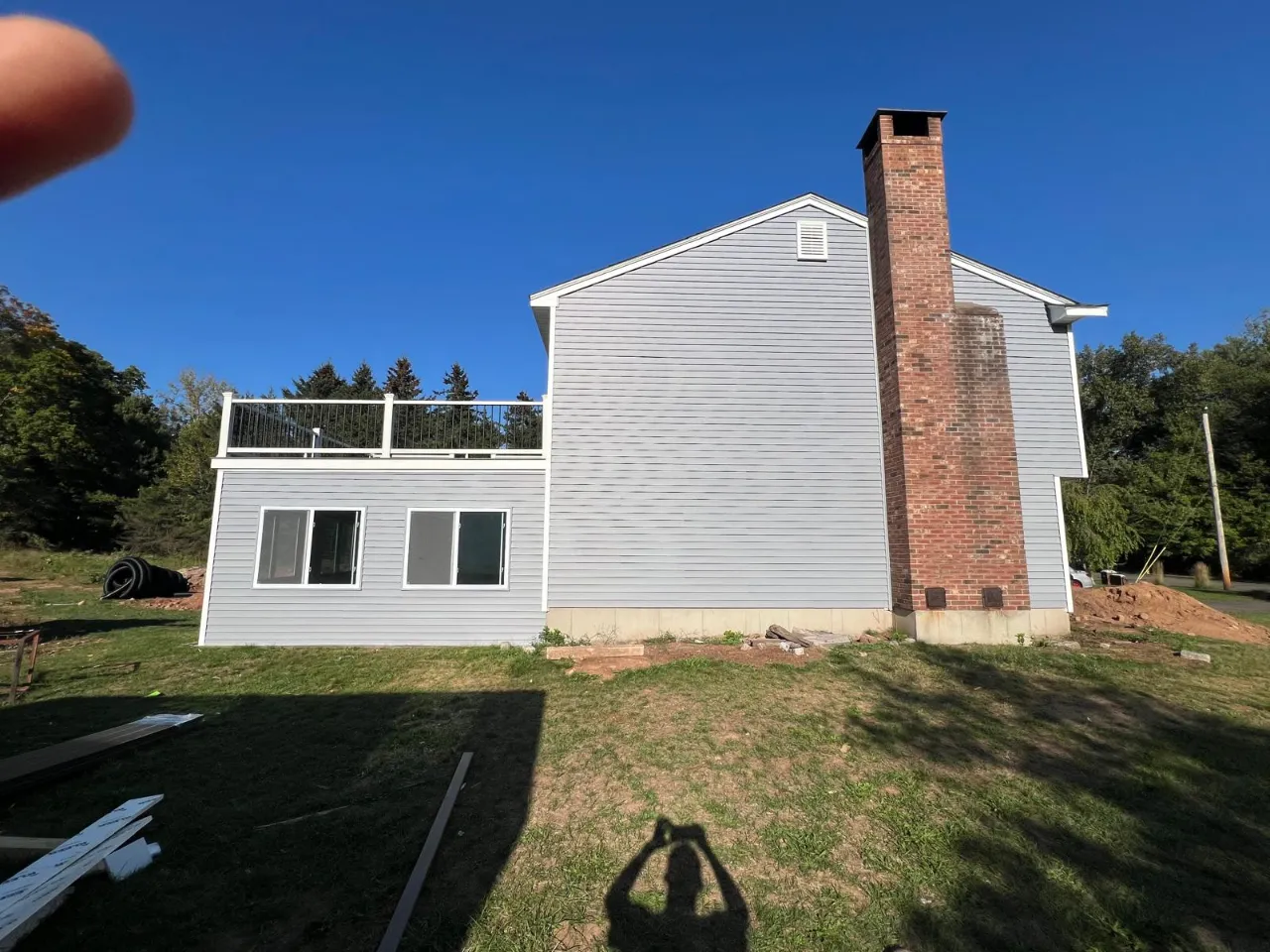 Residential deck construction in Connecticut