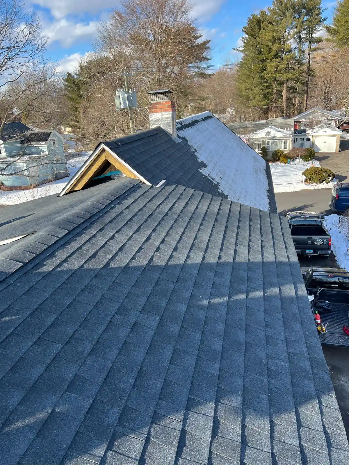 Roof installation in Connecticut