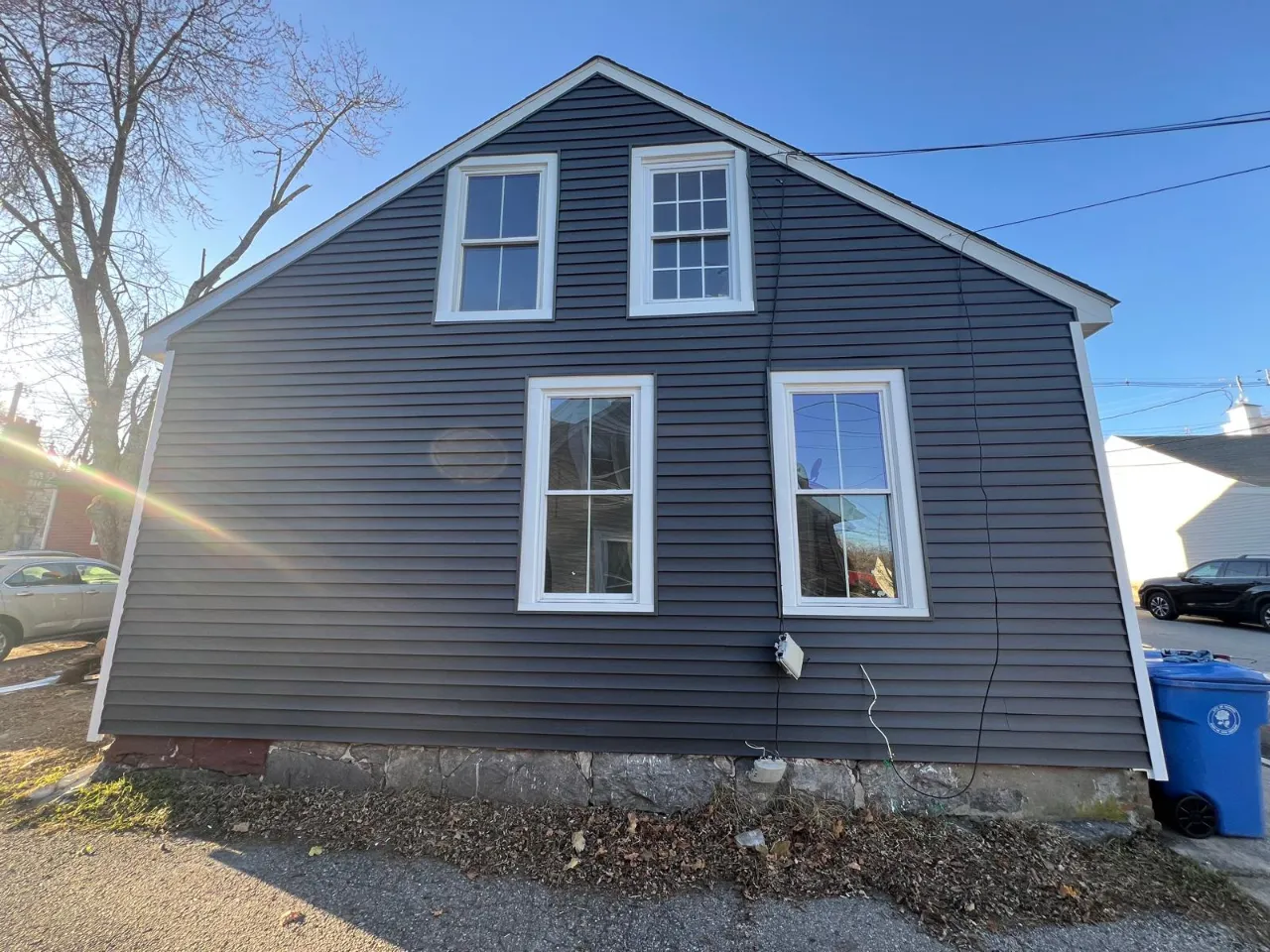 Siding installation project by Fish General Construction in Connecticut