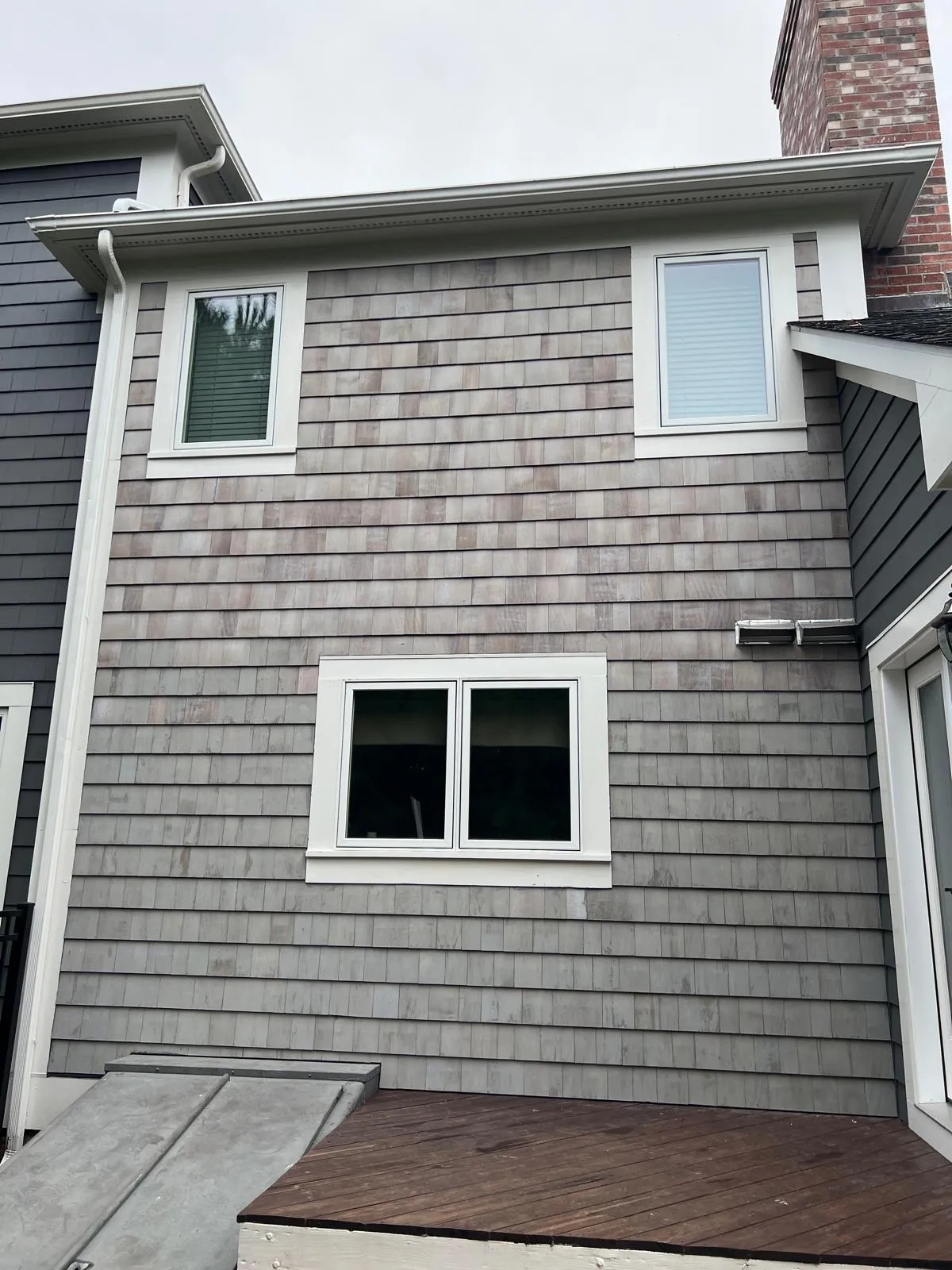 Siding replacement with new trim and panels